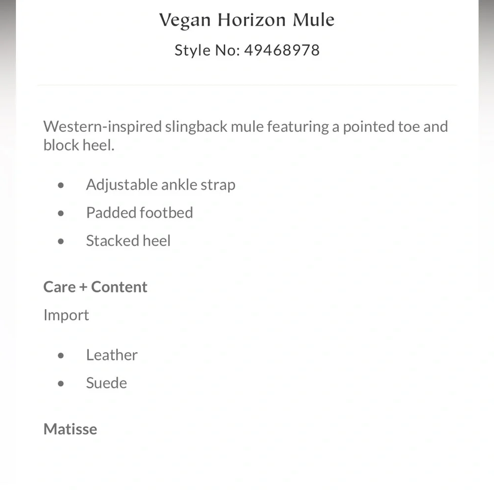 **SOLD** Free People x Coconuts by Matisse Vegan Horizon Mule - Picture 11 of 14